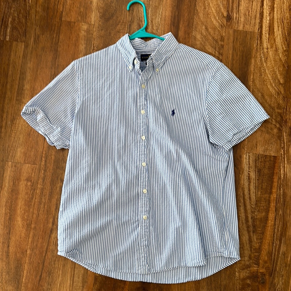Ralph Lauren seersucker button down